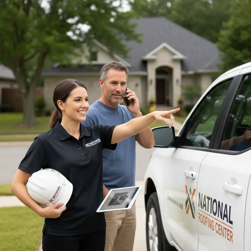National Roofing Center customer support in St. Anthony